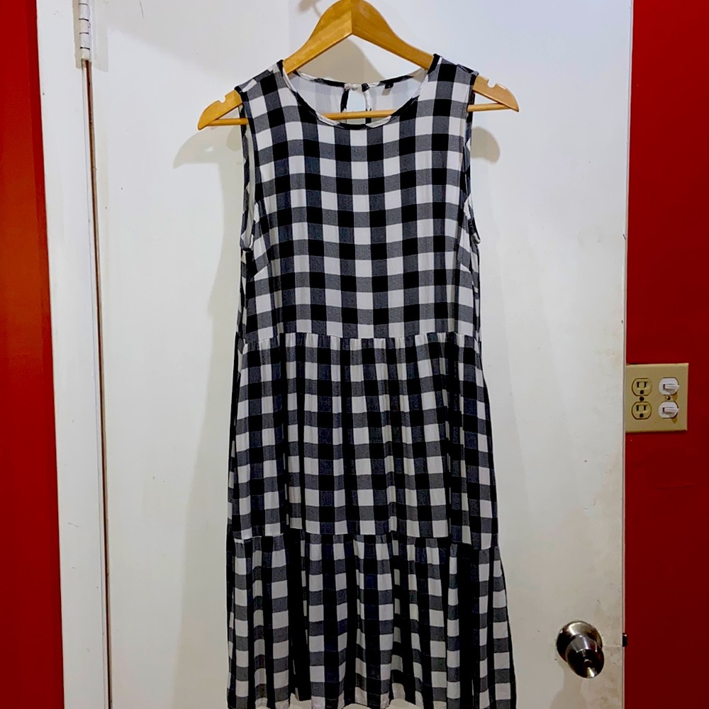 Tank dress with pockets